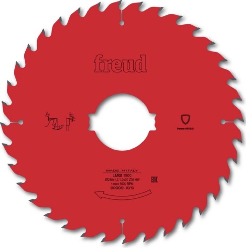 Пильный диск по дереву Freud LM08 0100 180x1,5х40 Z24, HM
