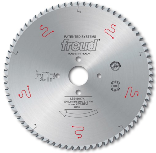 Пильный диск по дереву Freud LSB35003X 350х4,4х30 Z72, HM