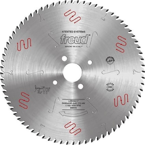 Пильный диск по дереву Freud LSB30006X 300х4,4х65 Z72, HM