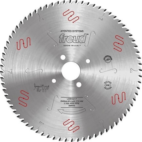 Пильный диск по дереву Freud LSB35506X 355х4,4х80 Z72, HM