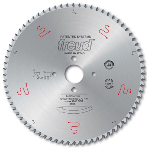 Пильный диск по дереву Freud LSB43008X 430х4,4х75 Z72, HM