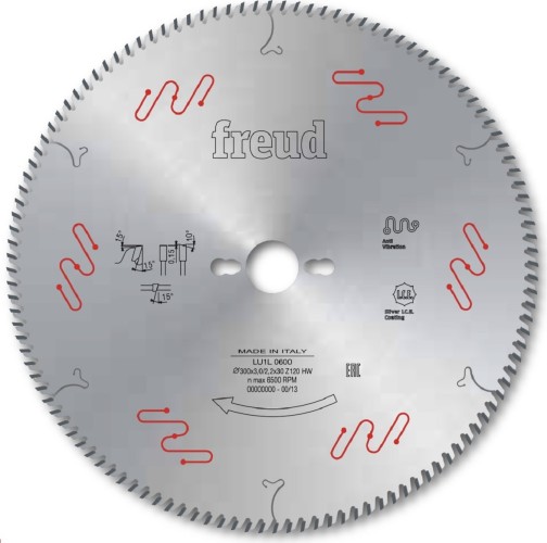 Пильный диск по дереву Freud Lu1L 0200 250x3,0x30 Z120, HM