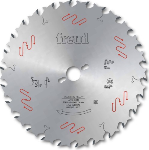 Пильный диск по дереву Freud Lu1C 1000 350x3,5x30 Z30, HM