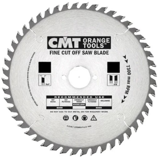 Пильный диск по дереву СМТ 120X20X1,8/1,010°15°ATBZ=40 292.120.40H