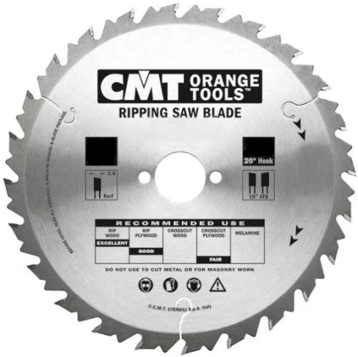 Пильный диск по дереву СМТ 180X30X2,6/1,620°10°ATBZ=12 290.180.12M