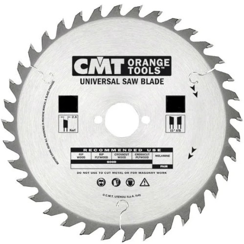 Пильный диск по дереву СМТ 225X30X2,8/1,820°15°ATBZ=36 291.225.36M