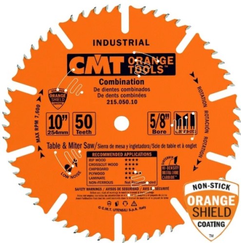 Пильный диск по дереву СМТ 254х3,2/2,2х30Z=50 215.050.10M
