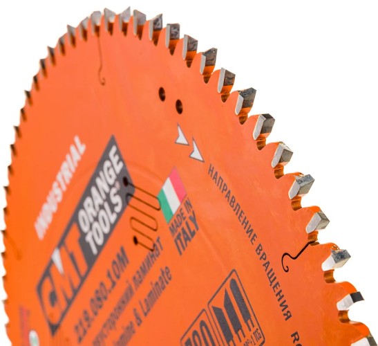 Пильный диск по дереву СМТ 254x30x3,0/2,5Z=80ATB+TCGa=-5° (древесина,ламинат) 219.080.10M - изображение 2
