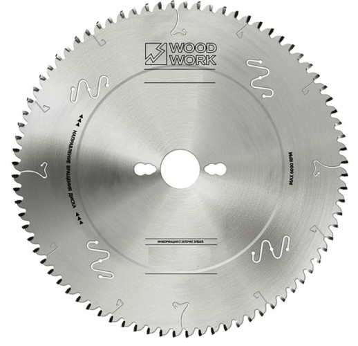 Пильный диск по дереву WOODWORK 260x3,2/2,2x30 Z=60 A=12 35.260.60