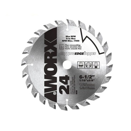 Пильный диск по дереву Worx 165х1,6х20 мм WA5101 24T TCT WA5101 24T TCT WA5101