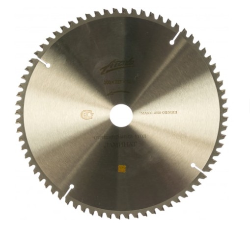 Пильный диск по ламинату АТАКА 300*72T*32 ч/рез отриц. профи 8078290