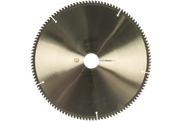 Пильный диск по ламинату АТАКА 400*120T*50 ч/рез отриц. профи 8078330