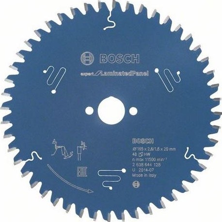 Пильный диск по ламинату BOSCH 165х48х20 мм Expert for Laminated Panel 2608644128