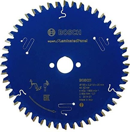 Пильный диск по ламинату BOSCH 160х48х20 мм Expert for Laminated Panel 2608644127