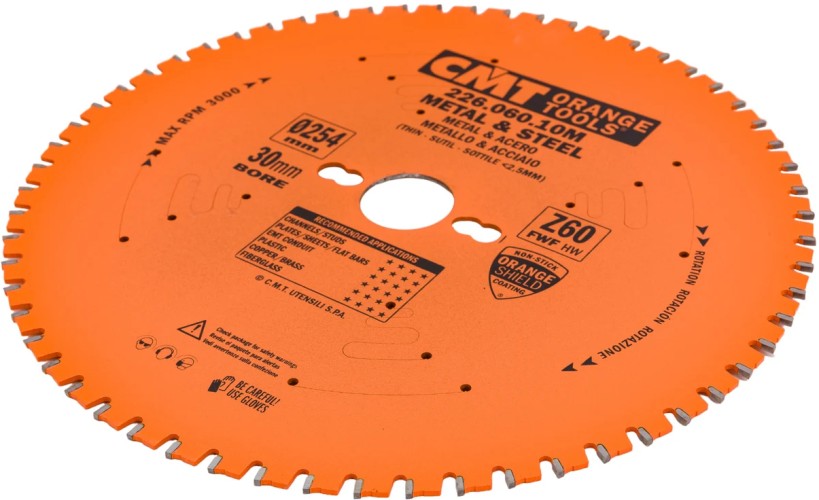 Пильный диск по металлу и металлопрофилю СМТ 254X30X2,2/1,80°8°FWFZ=60 226.060.10M - изображение 2