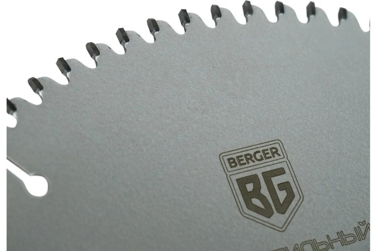 Пильный диск универсальный BERGER BG1665 мультирез 210x30/25.4/20/16x60z, 2.8/2.0 мм, TCG 4 - изображение 2