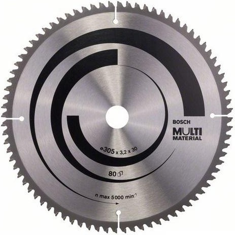 Пильный диск универсальный BOSCH Standard 305Х30 80 MULTIMATEIAL GCM 12 2608640452
