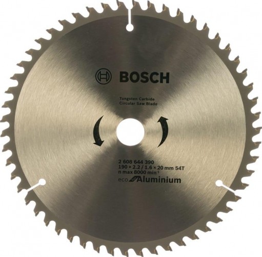 Пильный диск универсальный BOSCH ECO ALU/Multi 190x20/16-54T 2608644390