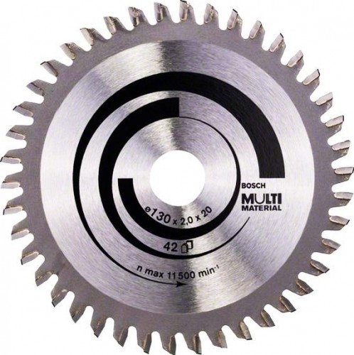Пильный диск универсальный BOSCH 130х30х20 мм MULTI MATERIAL 2608641195
