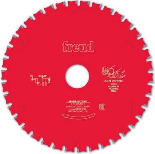 Пильный диск универсальный Freud FR19M001H (LP91M 004) 230x2,4/2,0х30 Z44 A=0°, HLTCG (Ch) Mu