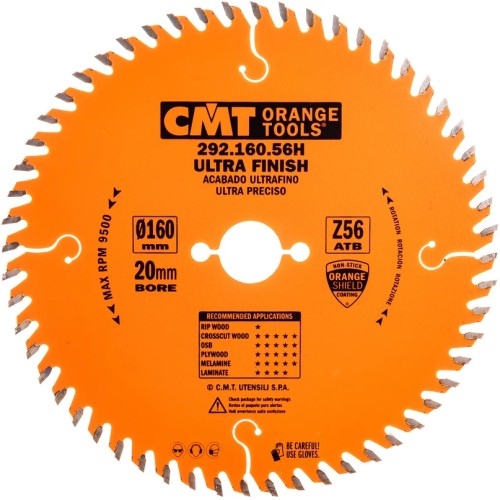 Пильный диск универсальный СМТ 160X20X2,2/1,6-6°TCGZ=56 296.160.56H - изображение 2