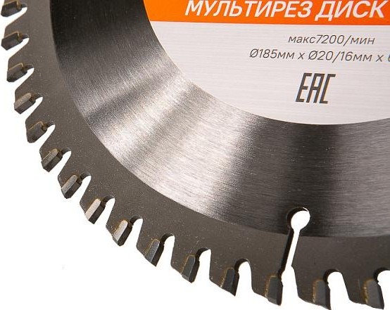 Пильный диск универсальный Sturm 9023-185-20/16-60 зубьев - изображение 3