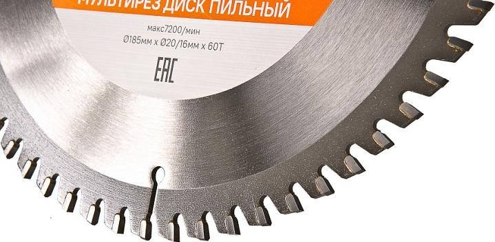 Пильный диск универсальный Sturm 9023-185-20/16-60 зубьев - изображение 2