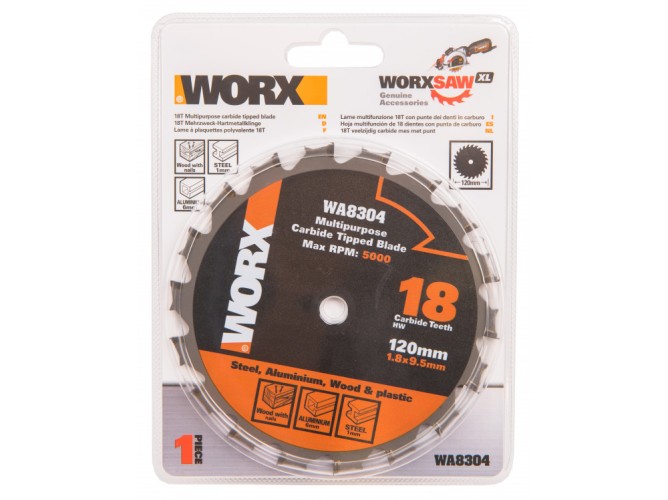 Пильный диск универсальный Worx WA8304 120х1,8х9,5 мм - изображение 2