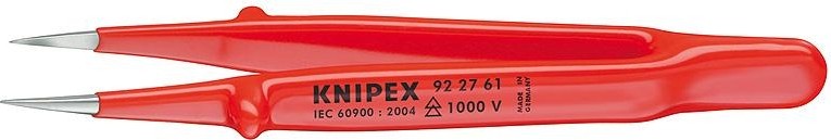 Пинцет диэлектрический KNIPEX 922761 1000V, для прецизионных работ KN-922761