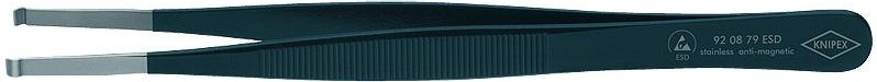 Пинцет KNIPEX 920879ESD 122 мм позиционный, нержавеющая сталь KN-920879ESD