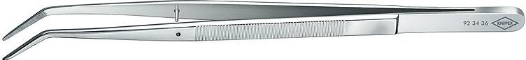Пинцет KNIPEX 923436 для прецизионных работ, с направляющим штифтом KN-923436