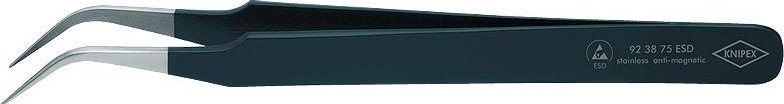 Пинцет KNIPEX 923875ESD 118 мм универсальный, нержавеющая сталь KN-923875ESD