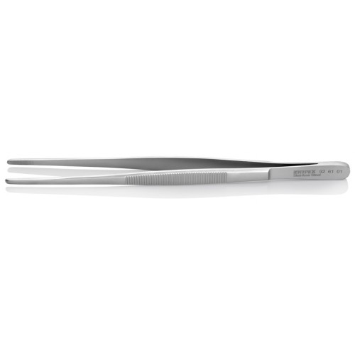 Пинцет KNIPEX KN-926101 универсальный, нерж, 200 мм, зазубренные прямые ту