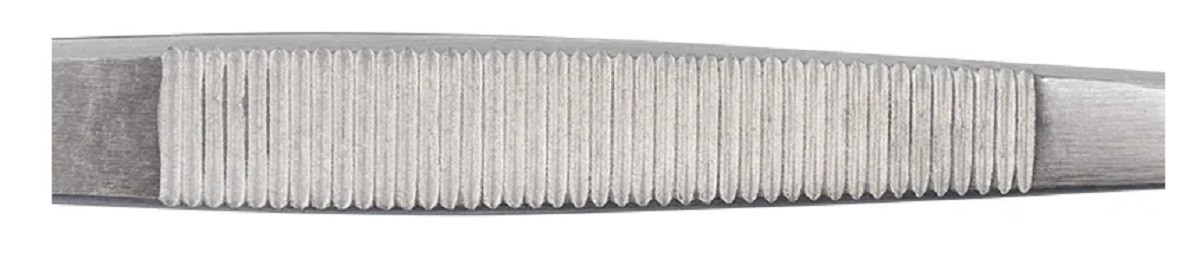 Пинцет REXANT 12-0369 прямой рифленый 250мм ПРОФИ - изображение 4