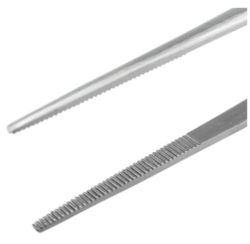 Пинцет REXANT 12-0369 прямой рифленый 250мм ПРОФИ - изображение 3