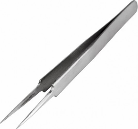 Пинцет REXANT 12-0375 прямой с острыми кончиками 120 мм