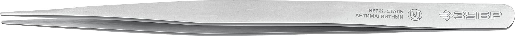 Пинцет ЗУБР 222113 антимагнитный 180 мм, прямой