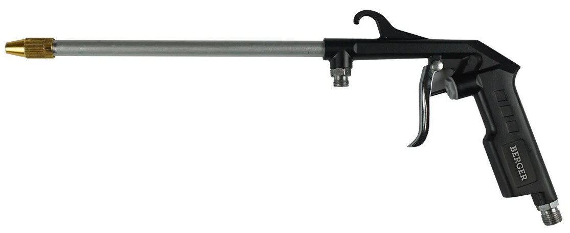 Пистолет BERGER BG1400 промывочный пневматический 0.9 л, широкая горловин - изображение 2