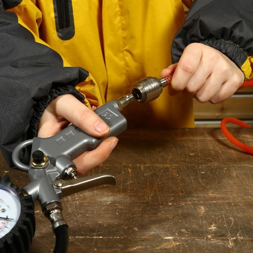 Пистолет DEKO DKTG01 для накачки шин с манометром 018-1126 - изображение 5