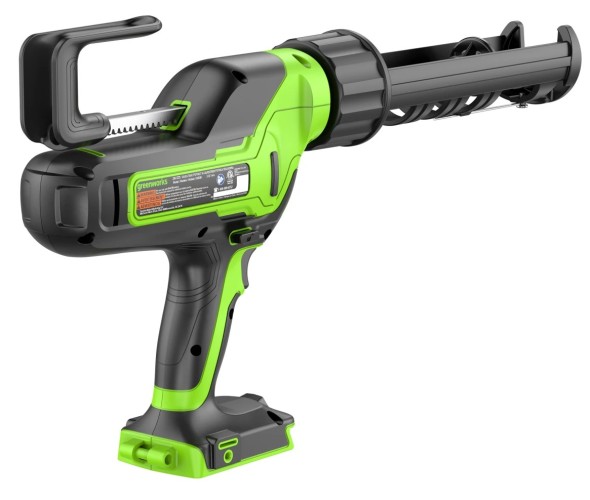 Пистолет для герметика аккумуляторный GREENWORKS G24CAU 24V, макс 310 мл, АКБ 2Ач и ЗУ 3501707UA - изображение 4