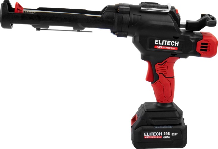 Пистолет для герметика аккумуляторный ELITECH CCG 20SL6 (E2208.013.01) HD 205762 - изображение 4