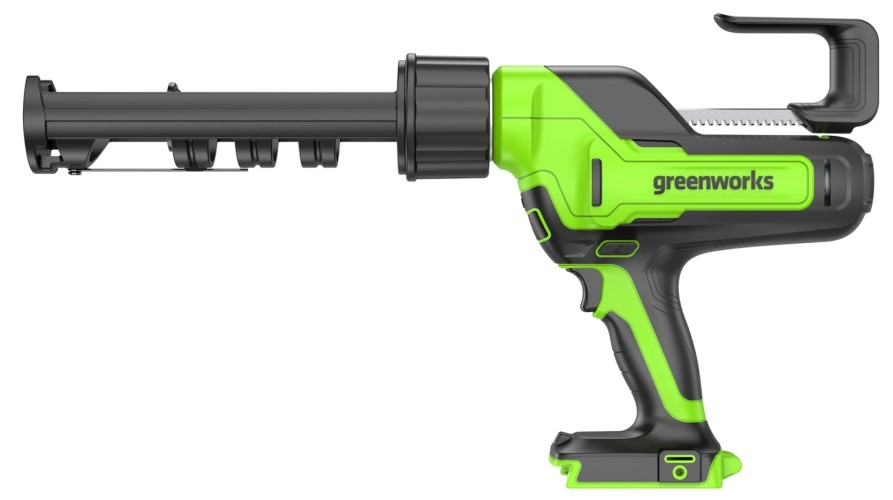 Пистолет для герметика аккумуляторный GREENWORKS G24CAU 24V, макс 310 мл, АКБ 2Ач и ЗУ 3501707UA - изображение 2
