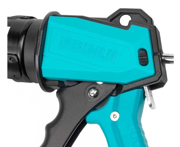 Пистолет для герметика BIHUI TCG300 310мл, скелетный - изображение 3