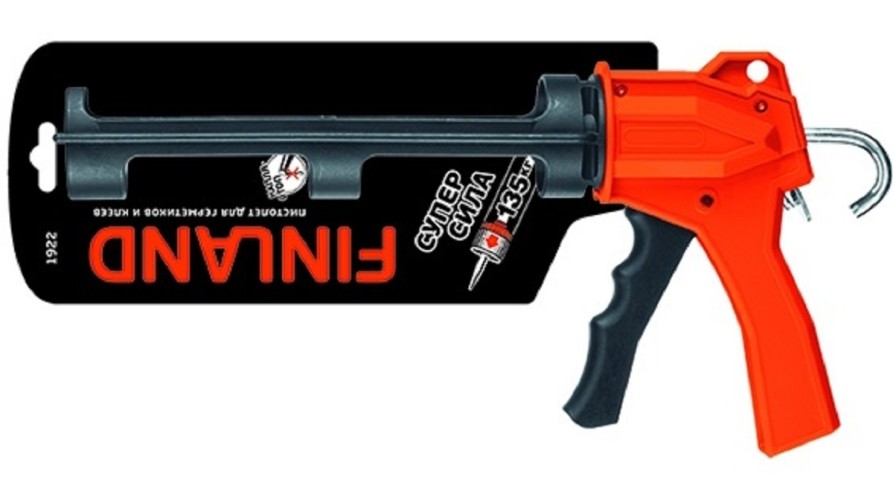 Пистолет для герметика FINLAND 1922 390х195х68мм