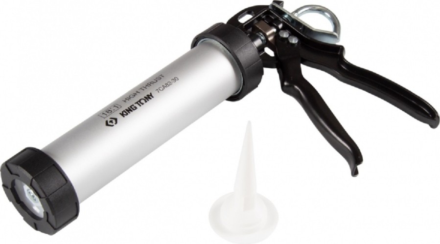 Пистолет для герметика KING TONY 7CA82-30 алюминиевый - изображение 3