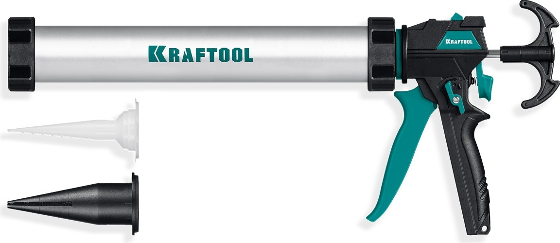 Пистолет для герметика KRAFTOOL ULTRA 600 мл универсальный закрытый 06677-60