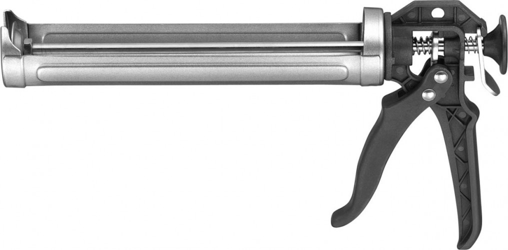 Пистолет для герметика МАСТАК 136-00001 шприц "скелетон"