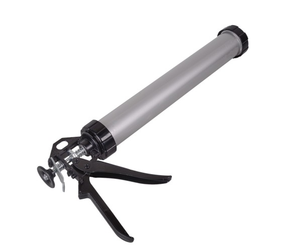 Пистолет для герметика ВИХРЬ 73/3/6/9 алюминиевый закрытый, 600мл - изображение 2