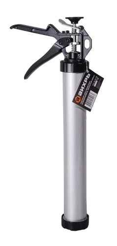 Пистолет для герметика ВИХРЬ 73/3/6/9 алюминиевый закрытый, 600мл - изображение 4