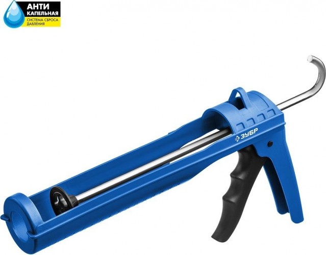Пистолет для герметика ЗУБР ПРОФЕССИОНАЛ Эксперт 310 мл. 06627 - изображение 2
